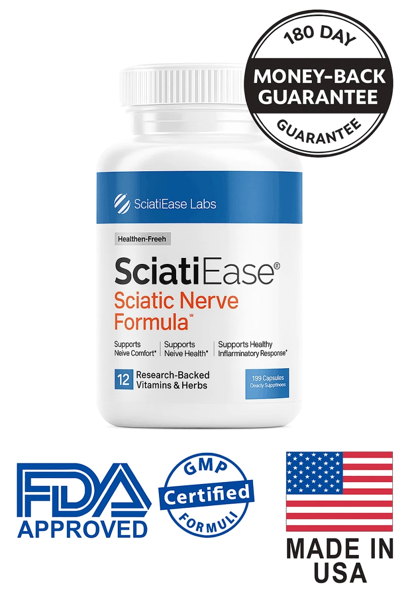 SciatiEase Natural Relief for Sciatic Nerve Pain