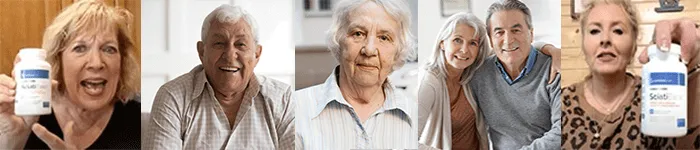 Happy SciatiEase Users Walking Outdoors or Doing Light Exercise